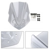 ABS Plastic Windshield Windscreen Fit For Yamaha MT125 15-19 Gray