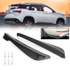 19" Carbon Fiber Car Rear Bumper Fin Canard Splitter Diffuser Valence Spoiler Lip Carbon Fiber