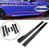 Pair of Side Skirts Extensions Splitters Carbon Fiber Fit for BMW F10/F11 520i 528i 535i 550i All Models 2.2m Carbon Fiber