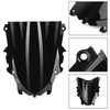 ABS Plastic Windshield Windscreen Fit For Yamaha YZF R3 19-20 Black