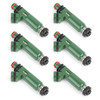 6PCS Fuel Injectors fit for Toyota Land Cruiser 93-07