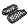 Meteor Black Front Kidney Grille Fit For BMW 1 Series F20/F21 15-17