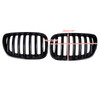 Front Kidney Grill Mesh Grille Fit BMW X5 E53 04-06 Gloss Black