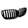 Front Kidney Grill Mesh Grille Fit BMW X5 E53 04-06 Gloss Black