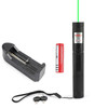 500Mile 532nm 303 Green Laser Pointer Visible Beam Light Lazer Pen+18650+Charger