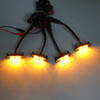 4pcs Grille Led Clear Lights Light Fit For Toyota Tacoma TRD Pro 16-20