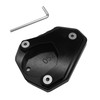 Kickstand Side Stand Extension Pad Fit For KAWASAKI Ninja 400 18-20 Versys 650 10-20 Black