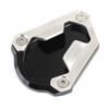 Kickstand Sidestand Plate Pad fit for TRIUMPH Scrambler 1200XC 1200XE 19-20 Black
