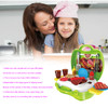 Pretend Play Kitchen Set Toys Bbq Grill For Kid Toddler Children Food Cooking