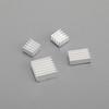 1Set Aluminum Heatsink Radiator Cooler Kit for Raspberry Pi 4B with Sticker