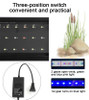 90cm LED Light Aquarium Fish Tank 0.5W Full Spectrum Plant Marine