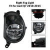 Front Right Bumper Halogen Fog Light Fog Lamp Fit For Audi Q7 2010-2015