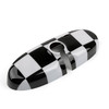 2 x Checkered WING Mirror Covers for MINI Cooper R55 R56 R57 Power Fold Mirror