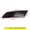 Front Hood Scoop Heat Extractor Insert Vent Fit For Ford Mustang 2015-2017 Black