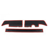 Black Alloy Rear Bumper Protector Guard Panel Trim For Suzuki Jimny 2019-2023
