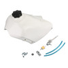 Plastic Fuel Tank with Gas Cap Petcock Fit for Honda ATC350X 1985-1986 Three-Wheeler