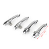 4x Exterior Door Handle 4589009AH Chrome Fits For Chrysler 300 / 300C 2005-2010 Chrome