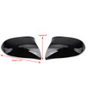 Rearview Mirror Cover Fits For BMW F15 X5 & F16 X6 14-18  BMW X4 F26 14-18  BMW X3 E83 14-18 Glosse Black