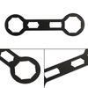 Fork Cap Wrench 50mm Chamber Fits For Honda CRF250R 04-17 Honda CRF450R 04-08 Kawasaki KX250 05-07 Suzuki RM125 96-07 Suzuki RM250 04-08 Black