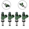 4pcs Fuel Injectors 3B4-13761-00-00 Fit for YAMAHA YFM700DH HUNTER FI 14-15 YFM700FGPDU DUCKS UNLIMITED FI EPS 07-09