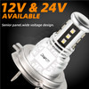 LED Headlight 6000K 2000W 300000LM Low Beam bulbs High Power Fit for all models White