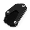 Kickstand Side Stand Extension Pad Fit For Suzuki V-Strom 1050A XT 2020 Black