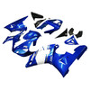 Amotopart ABS Injection Plastic Kit Fairing Fit Yamaha YZF R1 2000-2001 Blue