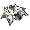 Amotopart Fairing Injection Plastic Body Kit Fit For YAMAHA YZF-R6 2008-2016 Grey Black