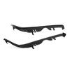 Left&Right Pair Upper Headlight Headlamp Gaskets Sealing Strip Fit For BMW 5 E39 99-03 Black