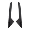 Left+Right Pair Side Windshield Outer Trim Molding Fit for Ford Explorer 2011-2019 Black