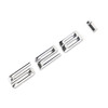 Rear Trunk Nameplate Badge Emblem Numbers Sticker Fit For BMW 528i Chrome