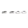 Rear Trunk Nameplate Badge Emblem Numbers Sticker Fit For Mercedes-Benz S500 Chrome