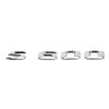 Rear Trunk Nameplate Badge Emblem Numbers Sticker Fit For Mercedes-Benz S600 Chrome