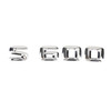 Rear Trunk Nameplate Badge Emblem Numbers Sticker Fit For Mercedes-Benz S600 Chrome