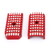 Aluminum Foot Pegs Footrests Covers Driver Pedal Fit For Honda Rebel CMX 300 500 2017-2021 Red