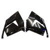 Amotopart Fairing Injection Plastic Kit Glossy Black Fit For Kawasaki Zx10R 04-05