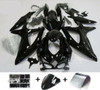 Fairing Injection Plastic Kit Glossy Black Fit For Suzuki GSXR600/750 2008-2010