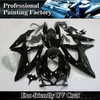 Fairing Injection Plastic Kit Glossy Black Fit For Suzuki GSXR600/750 2008-2010