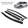 Car Window Sun Rain Guard Visors Kit Fit For Honda CR-V 2017-2020 Black