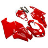 Amotopart Fairing Kit Bodywork ABS fit For Ducati 999 749 2005 2006 Red