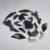 Fairing Kit For 2017-2019 Kawasaki Z650 Black Silver Bodywork