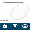 Power Antenna Auto AM/FM Signal Receive Expandable Mast For Cadillac Silver