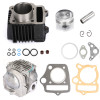 47mm Cylinder Piston Rings Gaskets Top End Kit Fit for Honda TRX70 86-87 CRF70F 04-09 XR70R 97-03