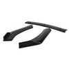 3PCS Universal Front Bumper Lip Body Kit Spoiler Fit for BMW F10/F11 520i Mercedes Benz W205 W204 AUDI A3 A4