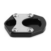 Kickstand Side Stand Extension Pad Fit For Honda Trail 125 2021-2022 CT125 2020-2021 Black