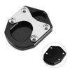 Kickstand Side Stand Extension Pad Fit For Honda Trail 125 2021-2022 CT125 2020-2021 Black