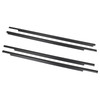 4x Car Outside Window Weatherstrip Seal Belt Moulding Fit for Mitsubishi Outlander 2006-2012