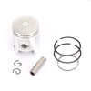 Piston Pin Ring Set 50.25mm Fit For Yamaha YA90H 1992 YA90 Axis 90 1990-1997 JOG90 1991-1997