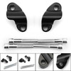 1" Handlebar Riser Extensions Kit Fit For Sportster 1200 Forty Eight 48 XL1200X 2010-2018 Black