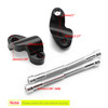 1" Handlebar Riser Extensions Kit Fit For Sportster 1200 Forty Eight 48 XL1200X 2010-2018 Black